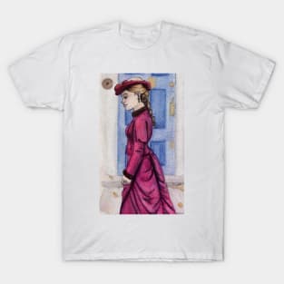 Victorian Woman Pondering T-Shirt